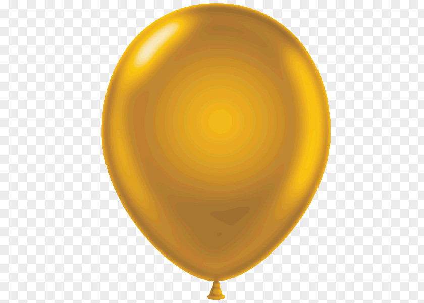 Balloon Gold Metallic Color Clip Art PNG
