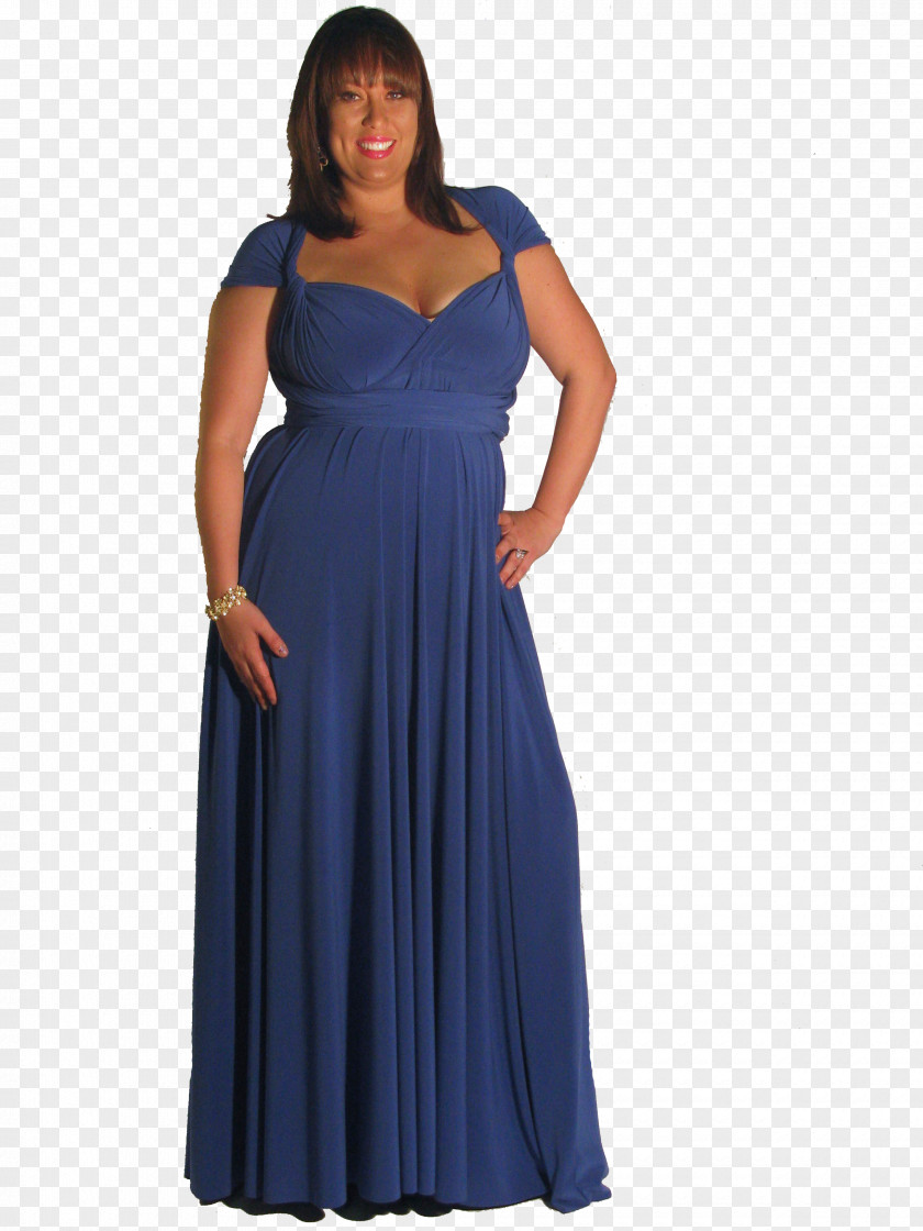 Blue Bridesmaid Dress Plus-size Clothing Model Fashion PNG