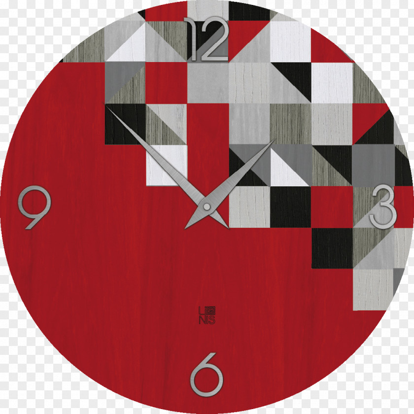 Circle Art Clock PNG
