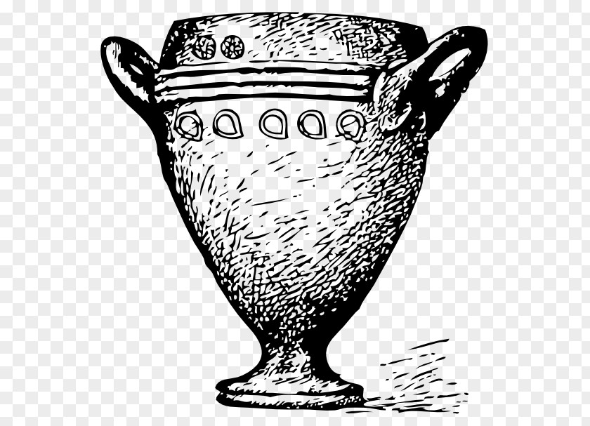 Cup Black And White Clip Art PNG