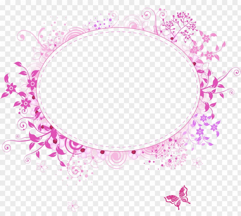 Flower Border Borders And Frames Picture Graphic Clip Art PNG