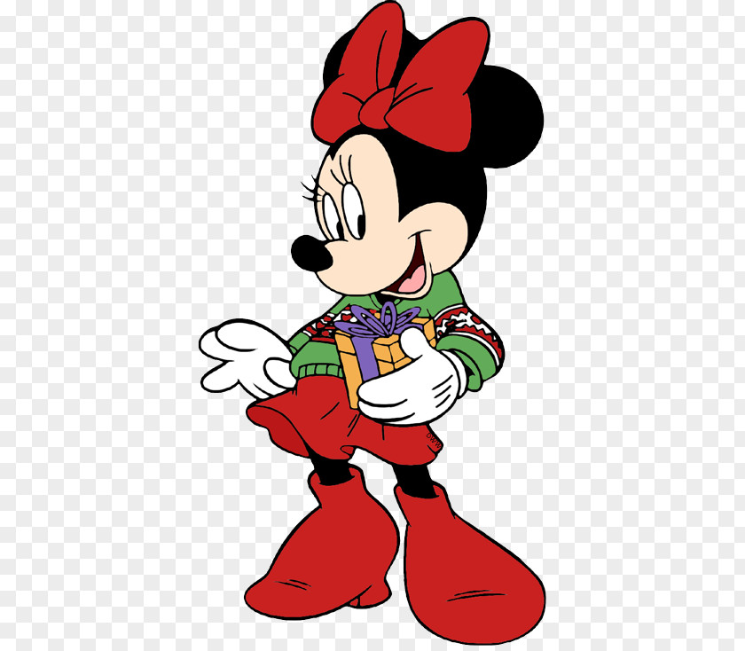 Minnie Mouse Mickey Pluto Donald Duck Christmas PNG