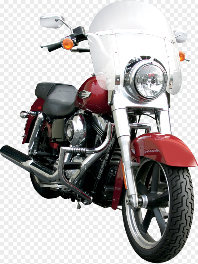 Motorcycle Harley-Davidson Super Glide Softail FL PNG