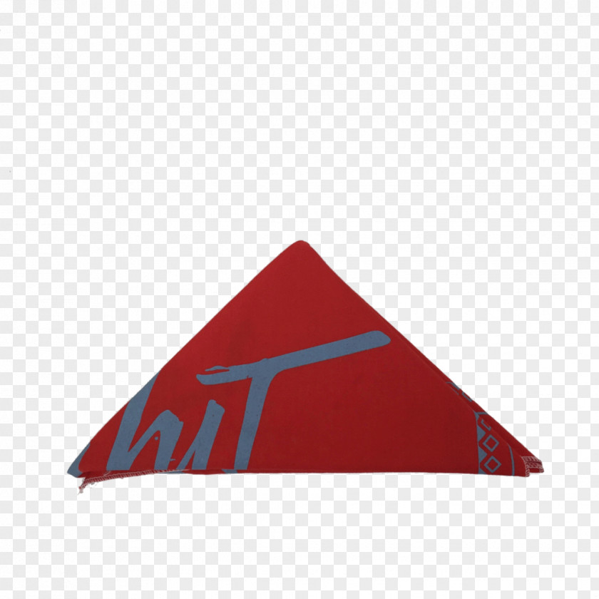 Red Bandana Triangle PNG