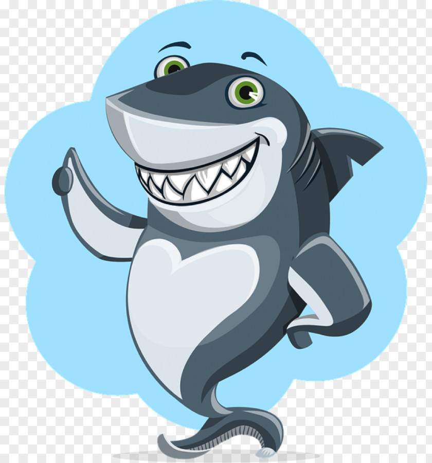 Shark Great White Clip Art Blue Attack PNG
