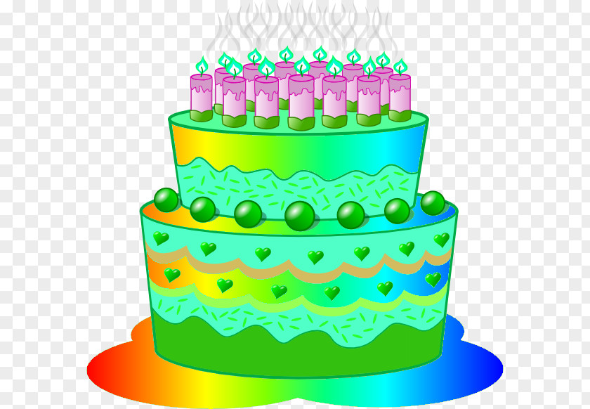 Birthday Cake Frosting & Icing Cupcake Layer Clip Art PNG