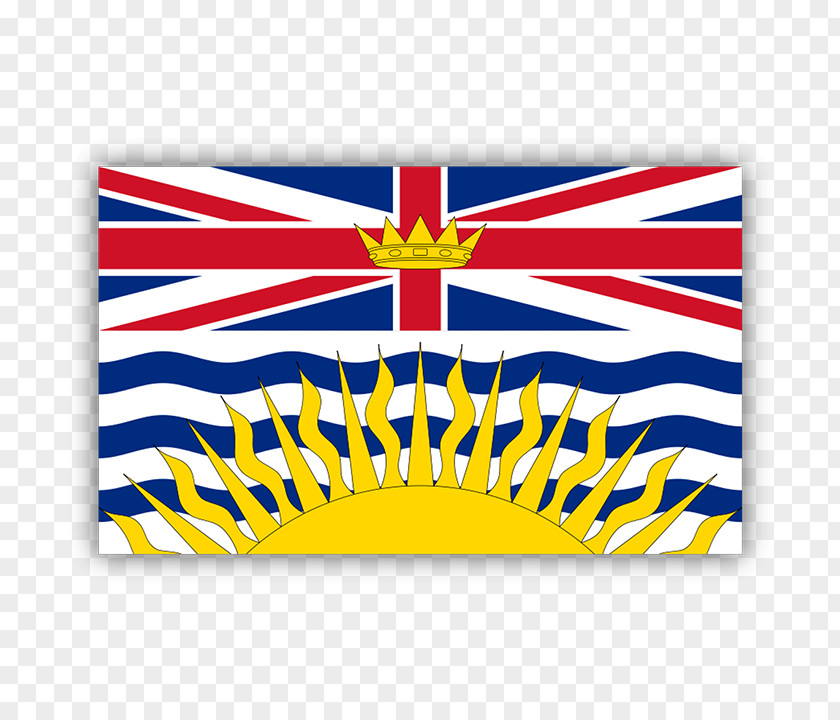 Flag Of British Columbia Canada The Shop PNG