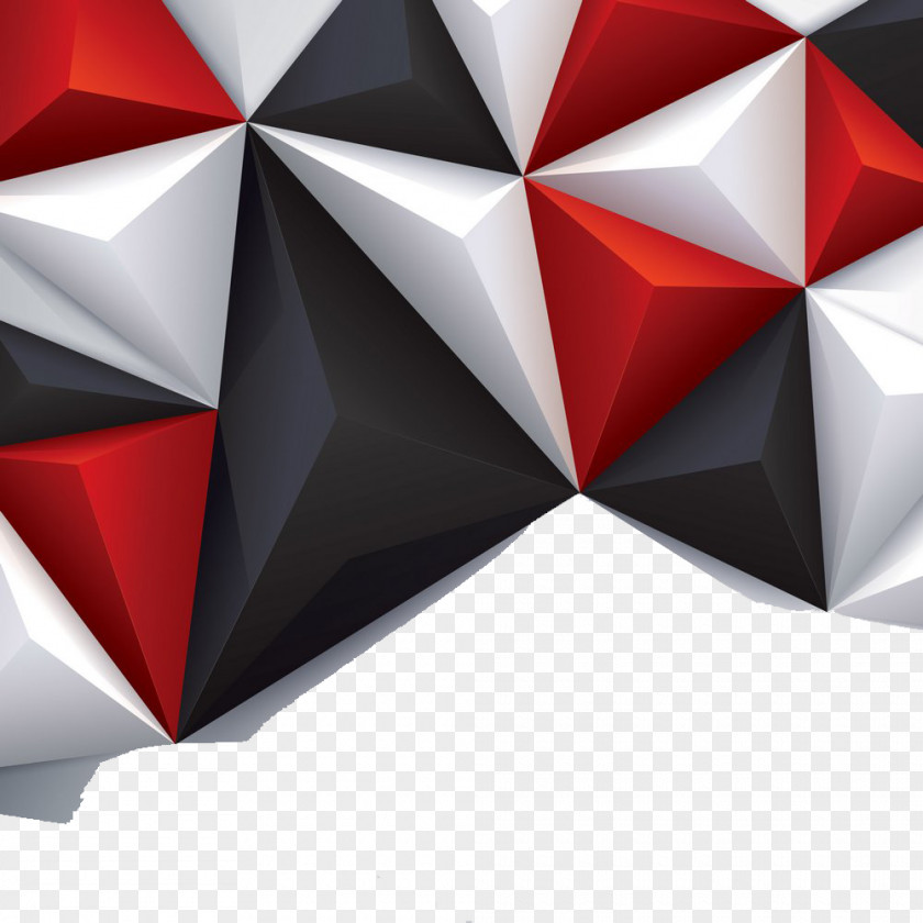 3D Geometric Patterns Polygon Geometry Royalty-free PNG