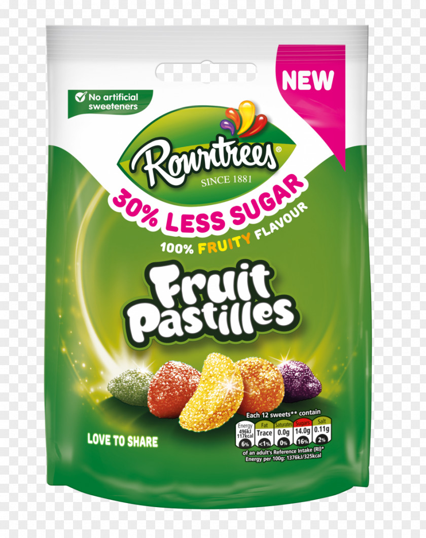 Candy Rowntree's Fruit Pastilles Gummi PNG