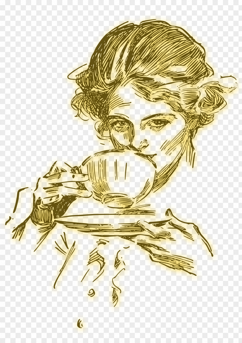 Drawing Coffee Tea Drink Clip Art PNG