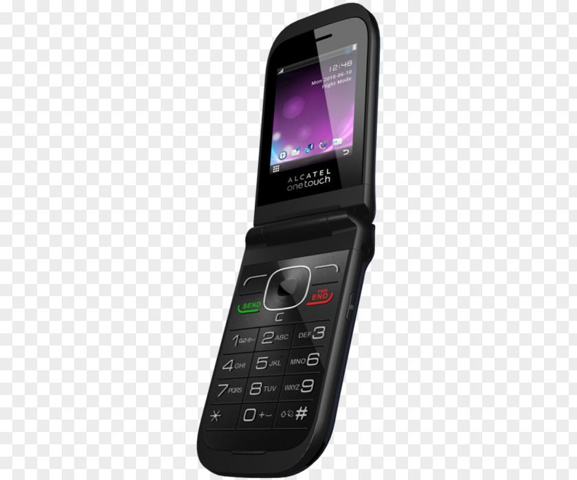 Flip Phones Feature Phone Alcatel Mobile Telephone Clamshell Design Product Manuals PNG