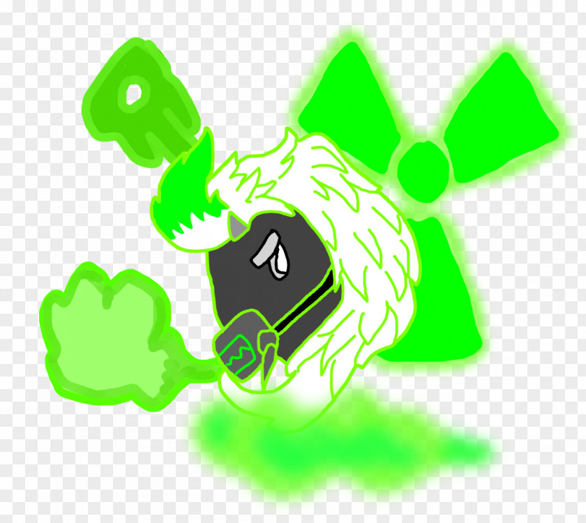 Graffiti Style Radioactive Monster Neopets Clip Art PNG
