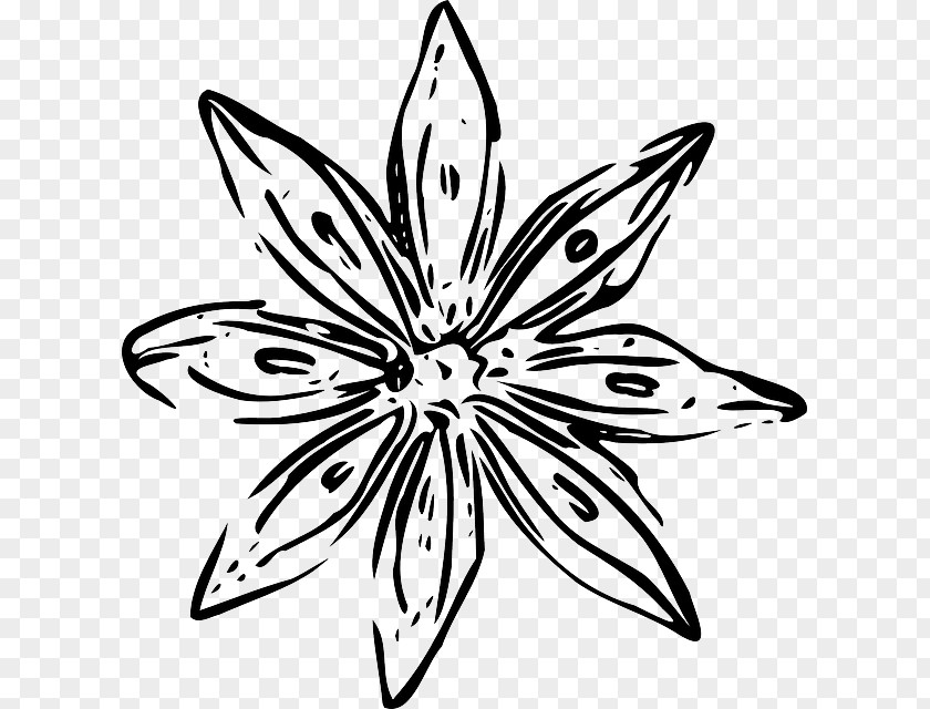 Simple Flower Designs Black And White Free Content Clip Art PNG