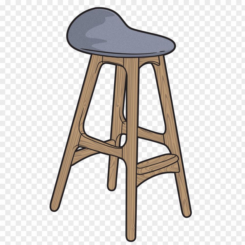 Bar Chair Stool Table Furniture PNG