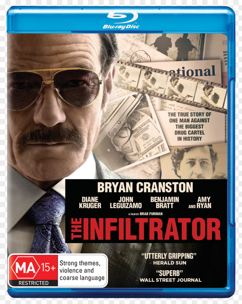 Dvd Brad Furman The Infiltrator Blu-ray Disc Robert Mazur Thriller PNG
