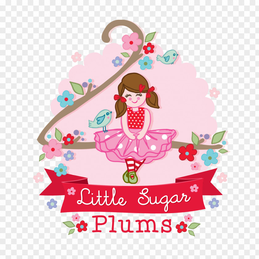 Plum Sugar Greeting & Note Cards Clip Art PNG