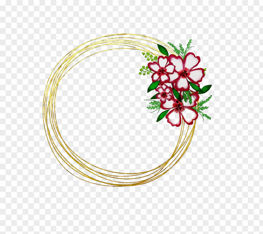 Bangle Circle Flower Jewellery Human Body PNG