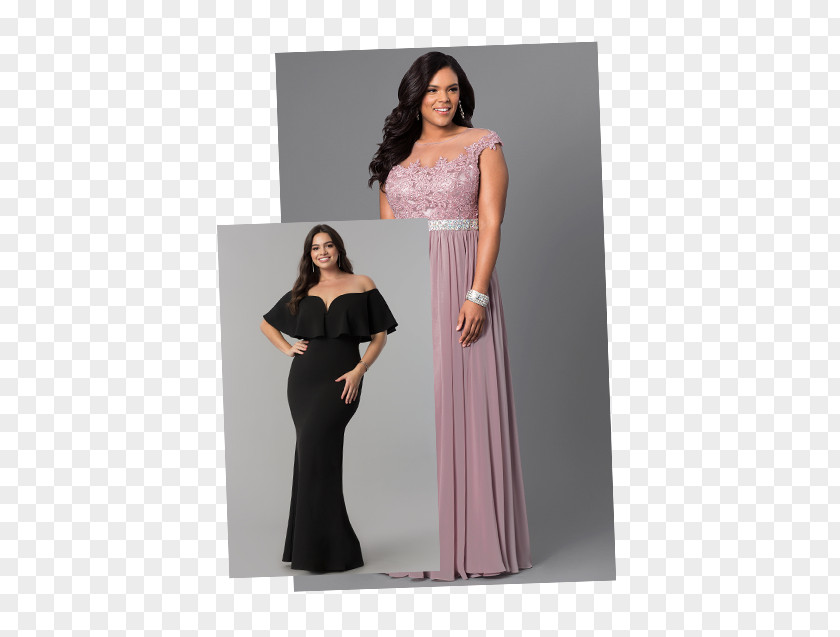 Elegant Night Party Evening Gown Dress Formal Wear PNG