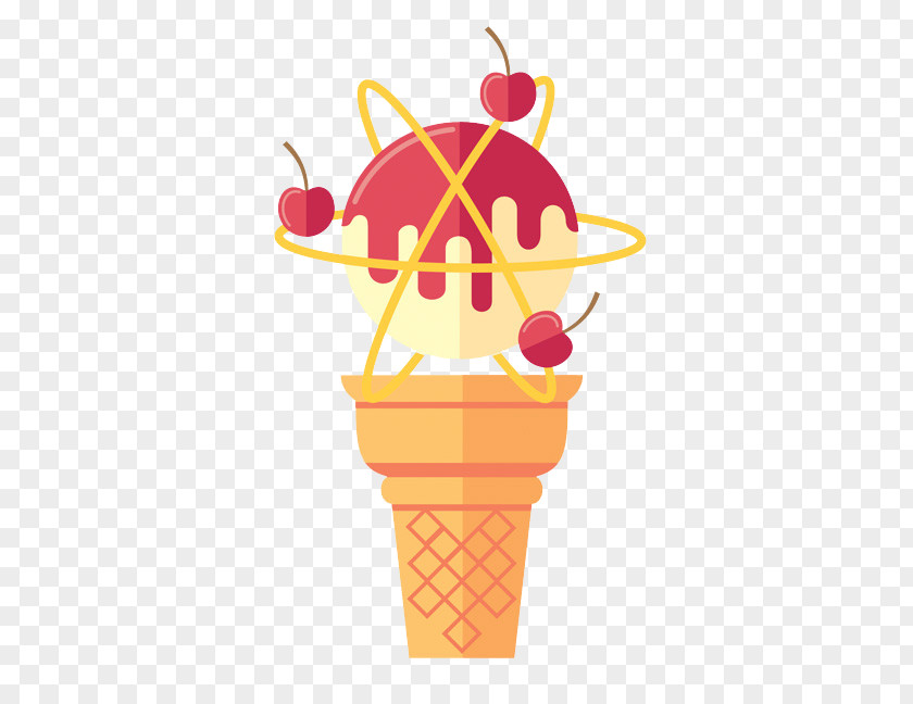Flat Cartoon Ice Cream Vodafone Clip Art PNG