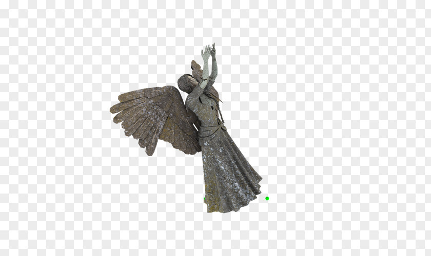 Hand Wings Creative Goddess Statue Stone Sculpture Cherub Angel PNG