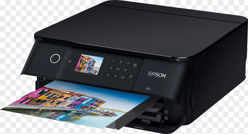 Printer Multi-function Inkjet Printing Ink Cartridge Epson PNG