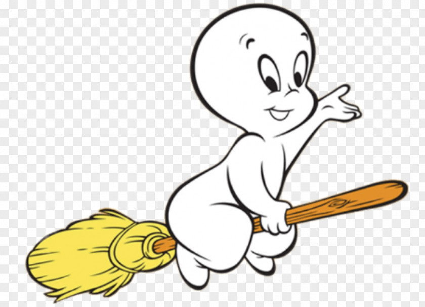 Broom Casper Ghost Animation Cartoon PNG