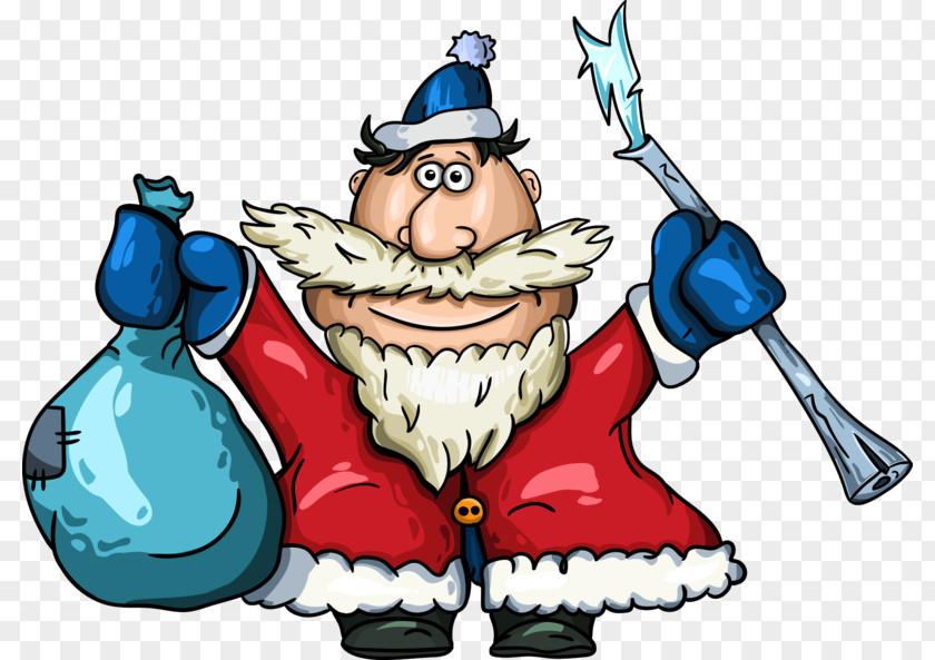 Fictional Character Cartoon Santa Claus Drawing PNG