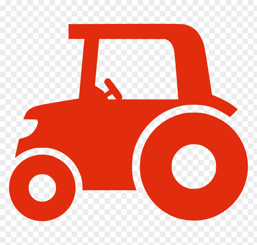 Red Silhouette John Deere Clip Art Tractor Agriculture PNG