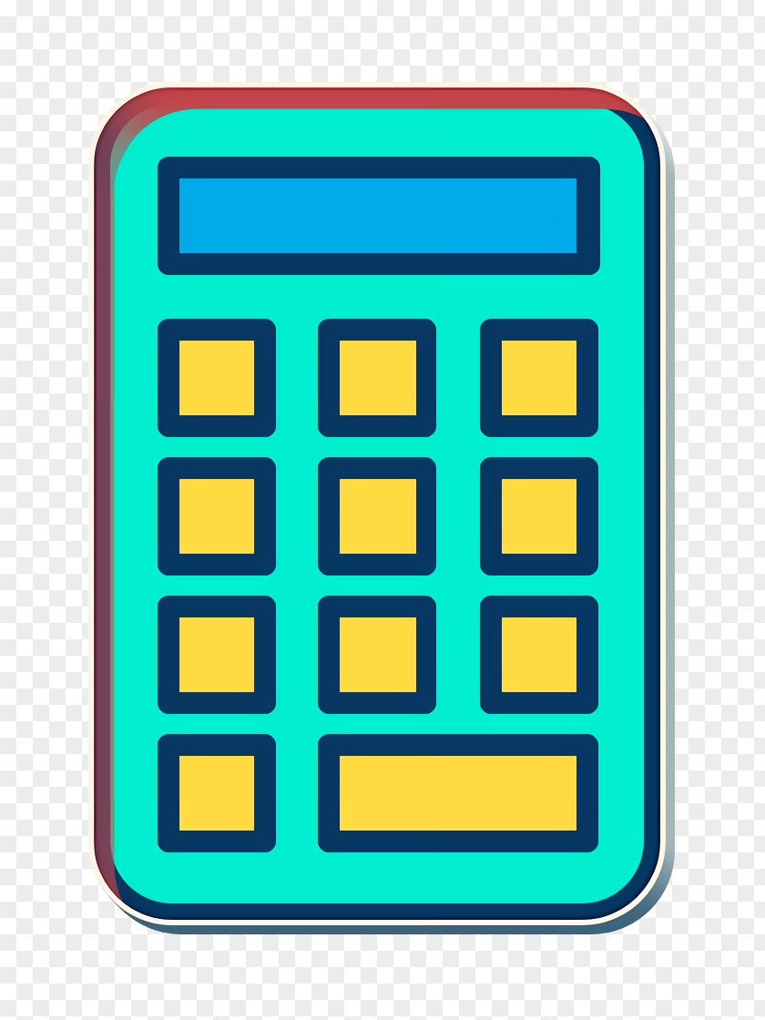 Technological Icon School Calculator PNG