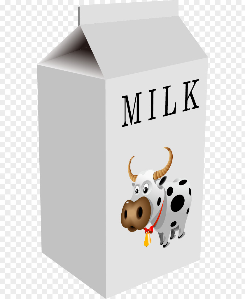 Beautifully Milk Box Dairy Cattle Farming PNG