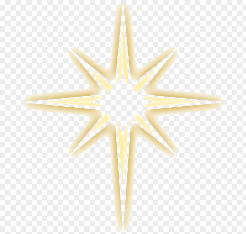 Christmas Gold Star Image Line Symmetry Angle White Pattern PNG