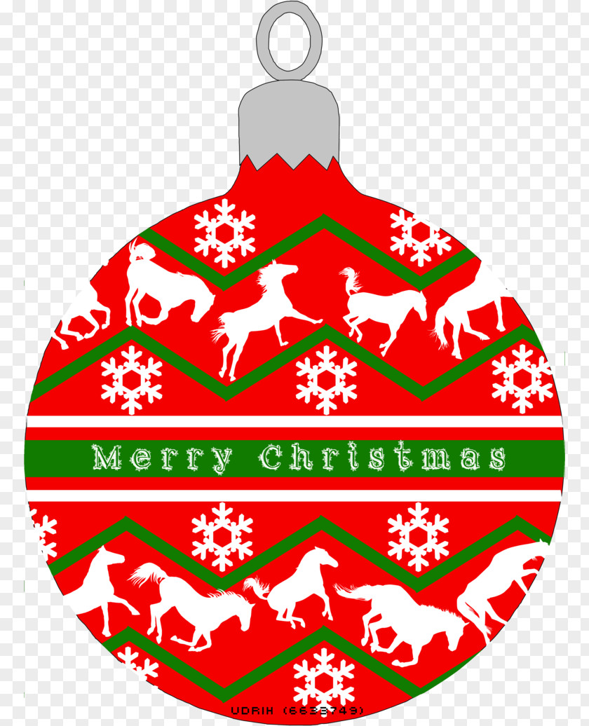 Christmas Pony Drawings Tree Horse Day Product Ornament PNG