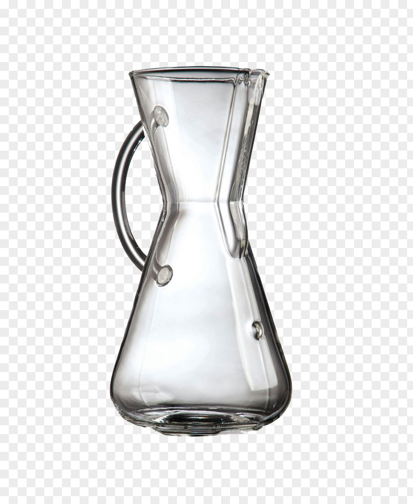 Coffee Chemex Coffeemaker Six Cup Glass Handle Three Classic PNG