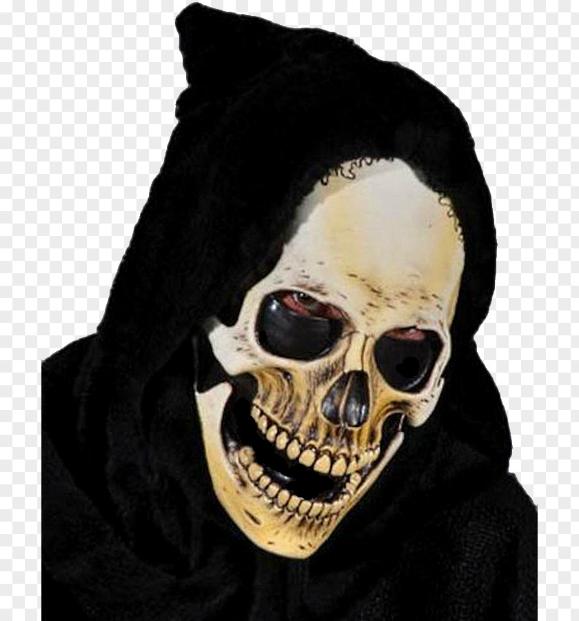 Death Mask Hood Costume Skull PNG