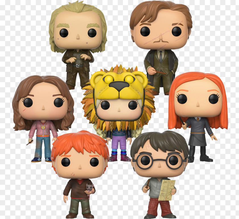 Harry Potter Ginny Weasley Remus Lupin Funko Nymphadora Draco Malfoy PNG