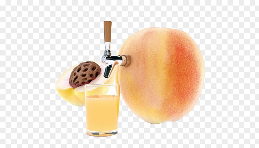 Juicy Peach Juice Orange Smoothie Grapefruit Lemonade PNG