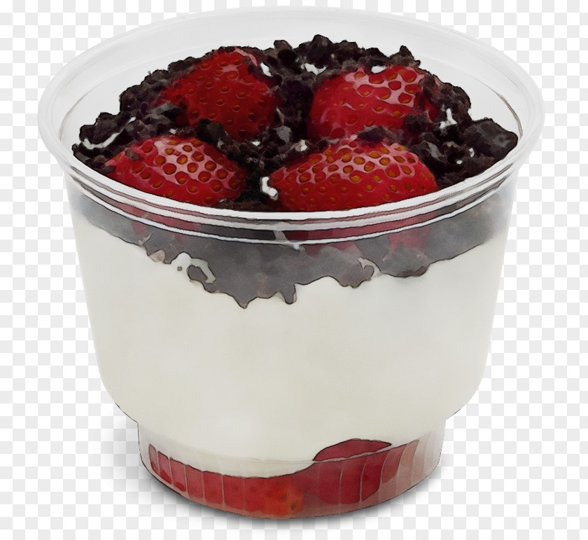 Panna Cotta Frozen Dessert Berry Semifreddo Yoghurt PNG