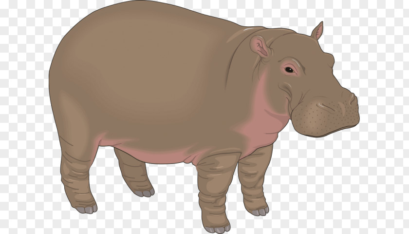 Animal Figure Pink Snout Toy PNG
