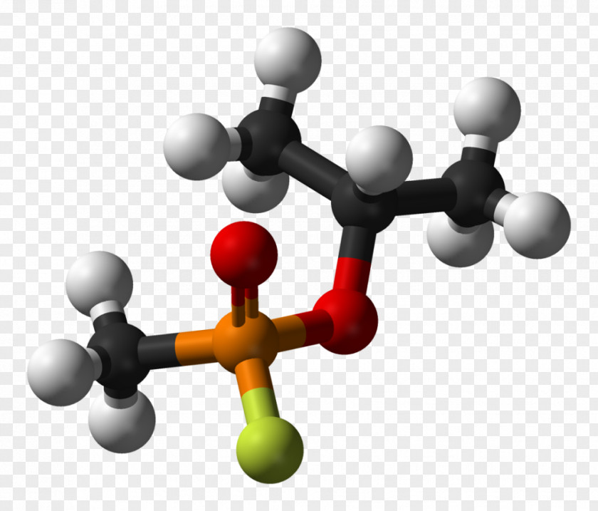 Molecule Sarin Nerve Agent Chemical Weapon Warfare Substance PNG
