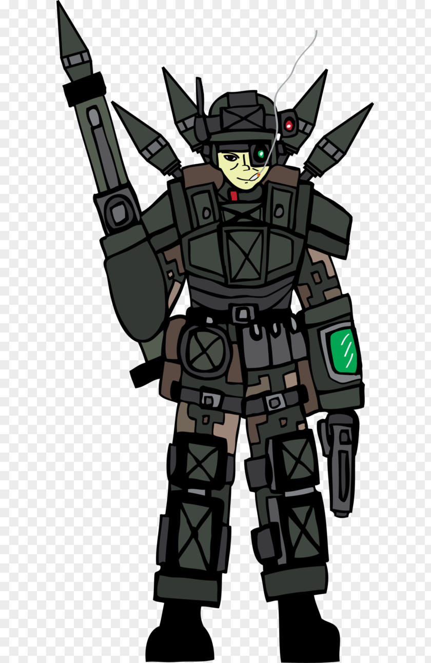Robot Mecha Cartoon Mercenary PNG