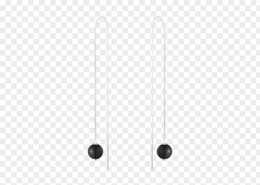 Silver Earring Body Jewellery Onyx PNG