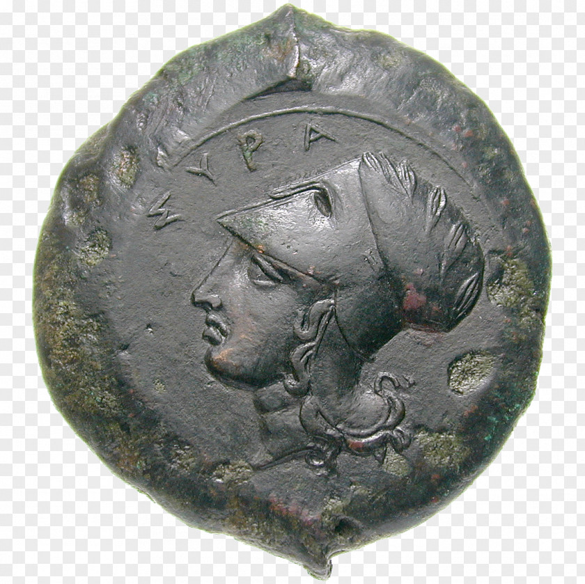 Coin Medal Bronze Achilles Money PNG