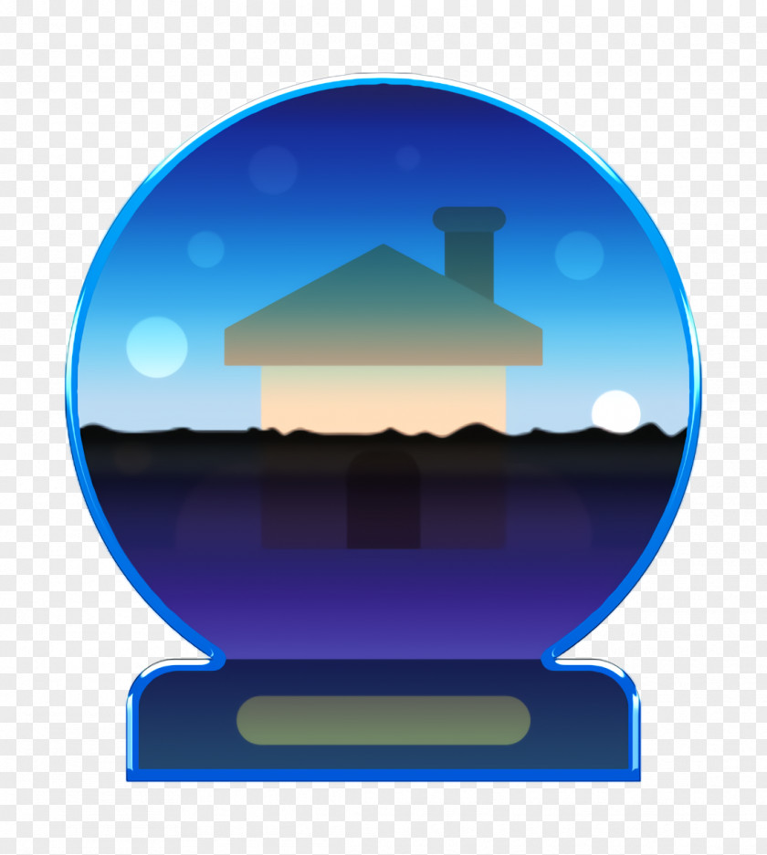 Electric Blue Computer Icon Christmas Snow Globe PNG