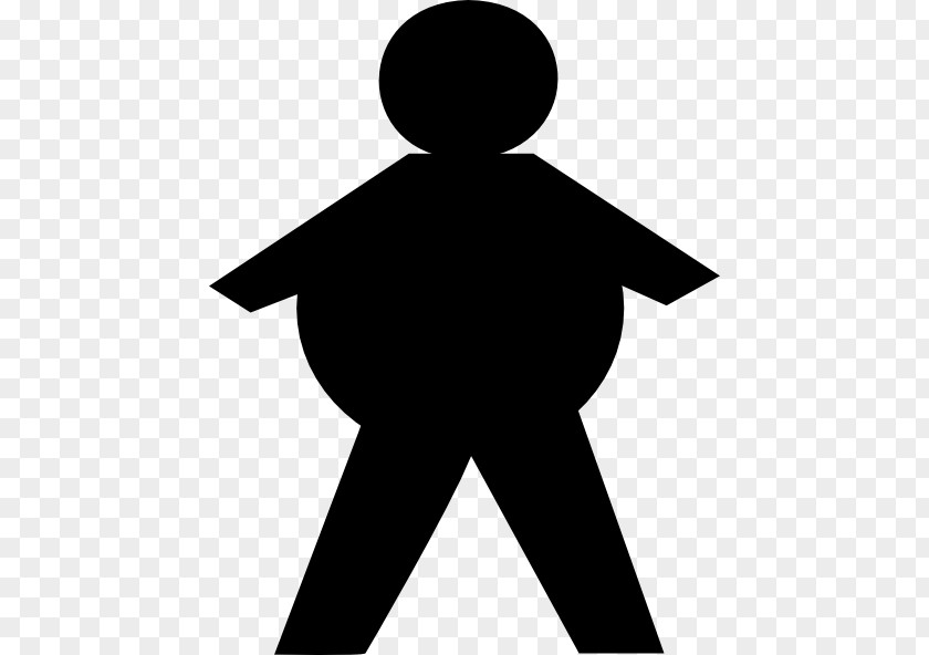 Fat Person Picture Stick Figure Clip Art PNG
