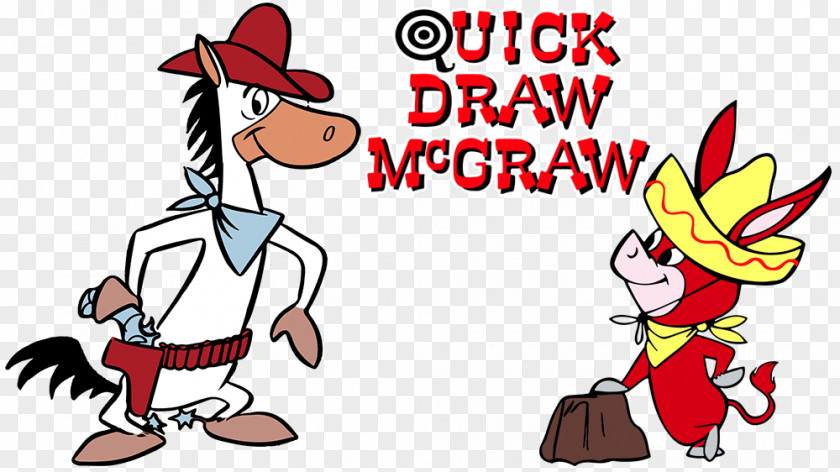 Quick Draw McGraw Baba Looey Character Cartoon Clip Art PNG