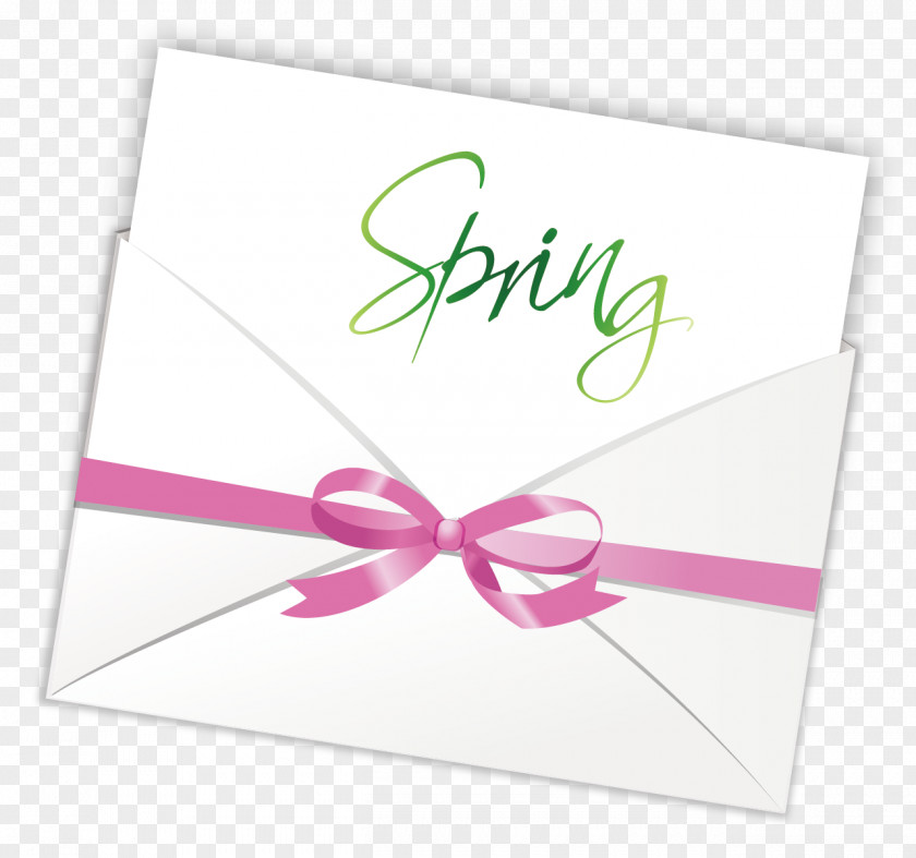 Spring Promotion Envelope Material Download PNG