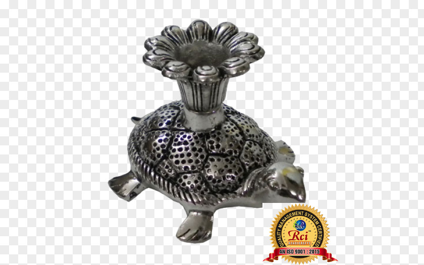 Tortoide White Metal Handicraft Manufacturing Silver PNG