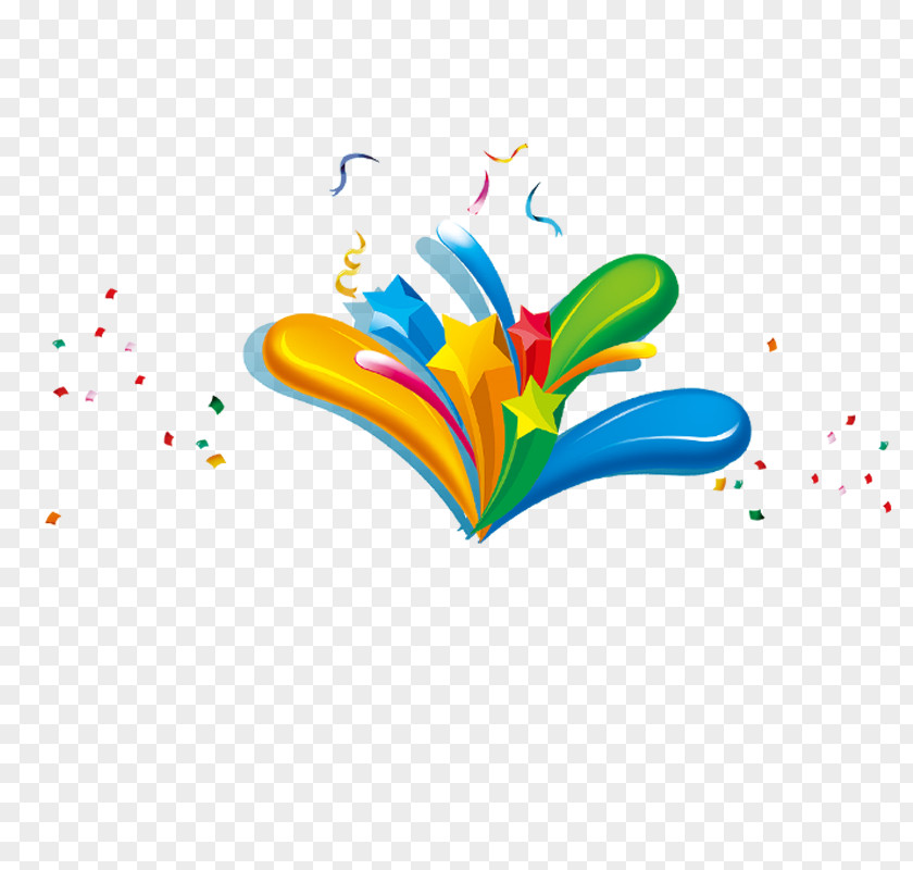 Birthday Ribbons Decorated Ribbon PNG