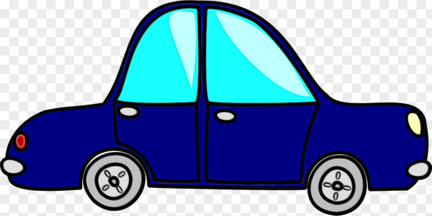 Vehicle Car Transport Door Electric Blue PNG