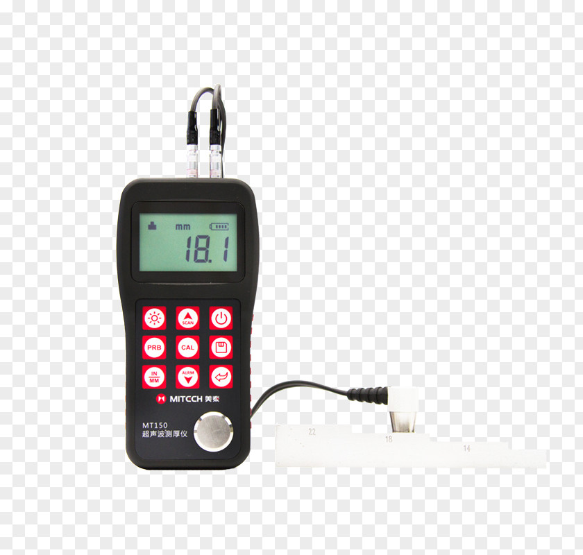 Coarse Grains Ultrasonic Thickness Gauge Measurement Ultrasound Testing PNG